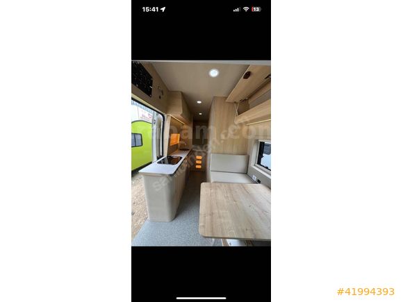 SIFIR 17m3 FULL+FULL EKSİKSİZ MOTO KARAVAN , MASİF MOBİLYA