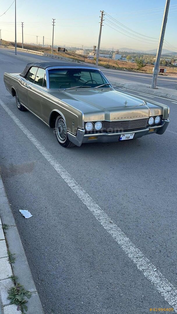 Galeriden Lincoln Continental 1966 Model Kocaeli 65.000 km Gri