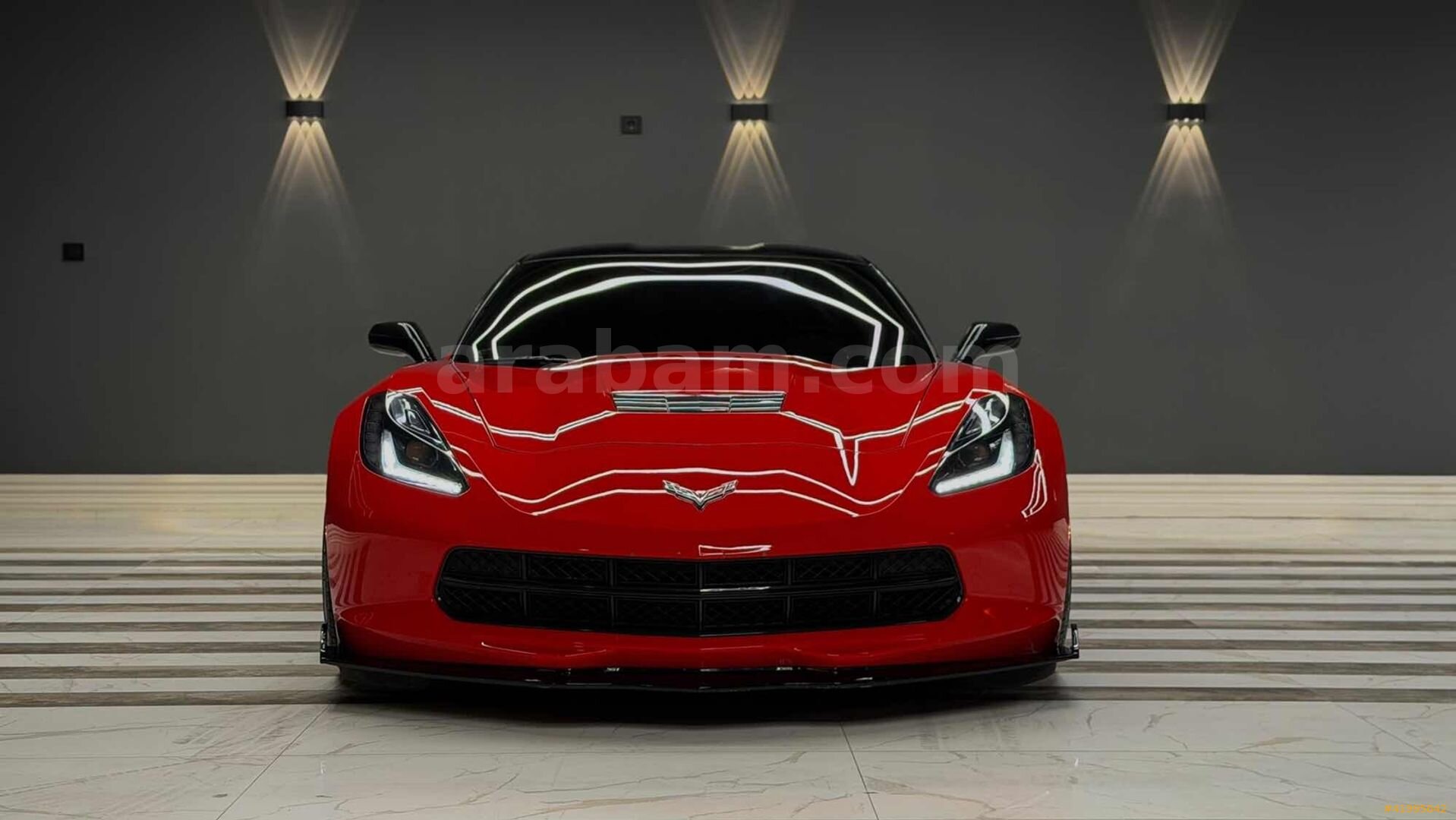 Galeriden Chevrolet Corvette C7 2014 Model Bursa 43.000 km Kırmızı 2