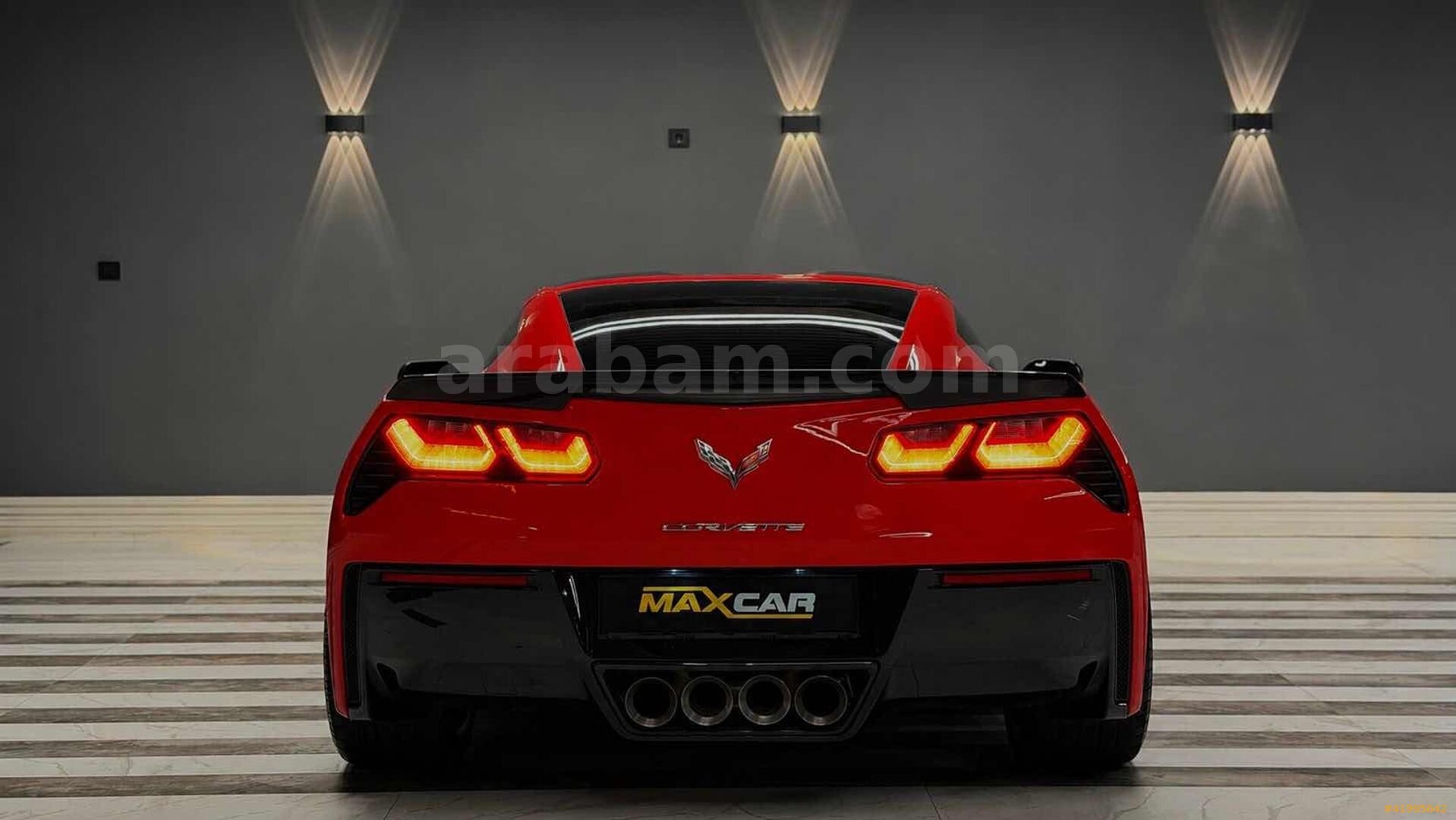 Galeriden Chevrolet Corvette C7 2014 Model Bursa 43.000 km Kırmızı 7