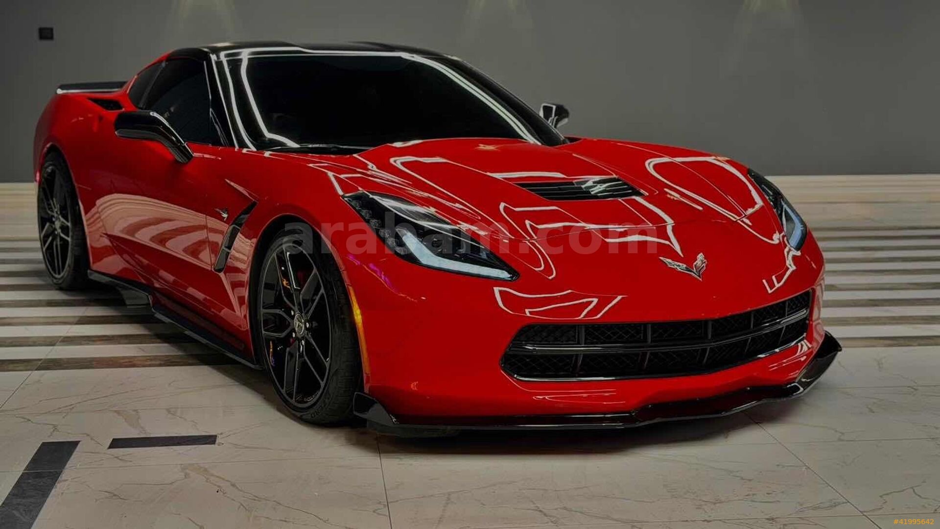 Galeriden Chevrolet Corvette C7 2014 Model Bursa 43.000 km Kırmızı 1