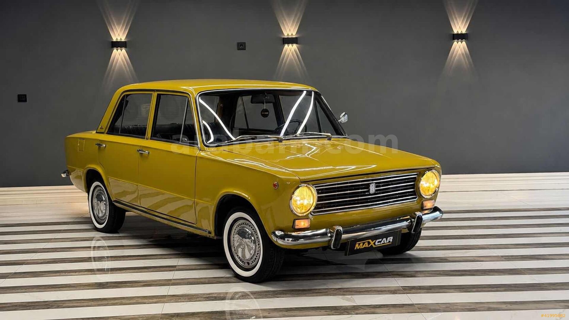 Galeriden Tofaş Murat 124 1976 Model Bursa 34.785 km Sarı 1