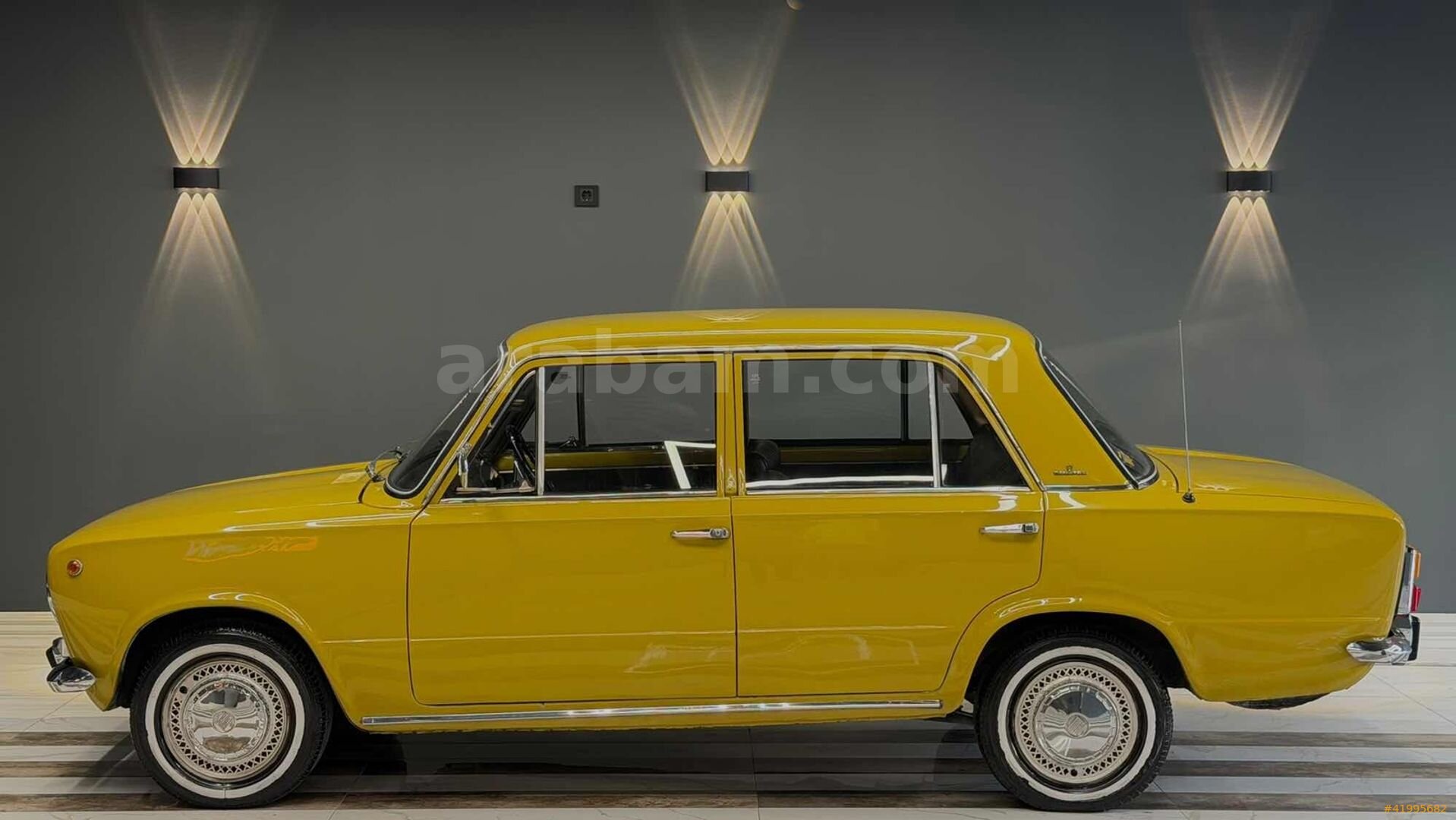 Galeriden Tofaş Murat 124 1976 Model Bursa 34.785 km Sarı 2
