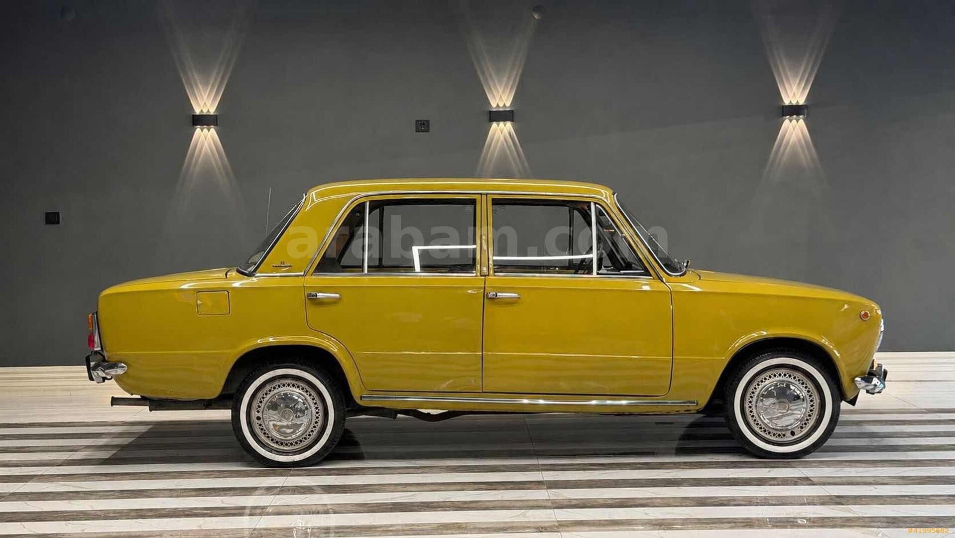 Galeriden Tofaş Murat 124 1976 Model Bursa 34.785 km Sarı 3