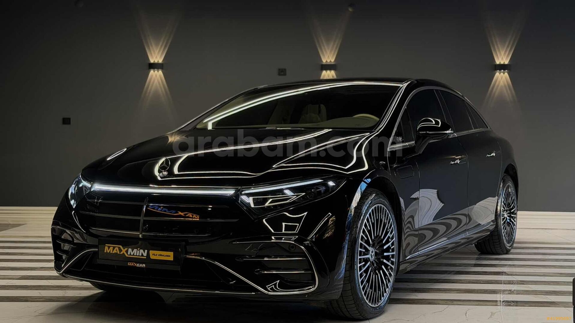 Galeriden Mercedes - Benz EQS 450+ 2025 Model Bursa 8.000 km Siyah 2