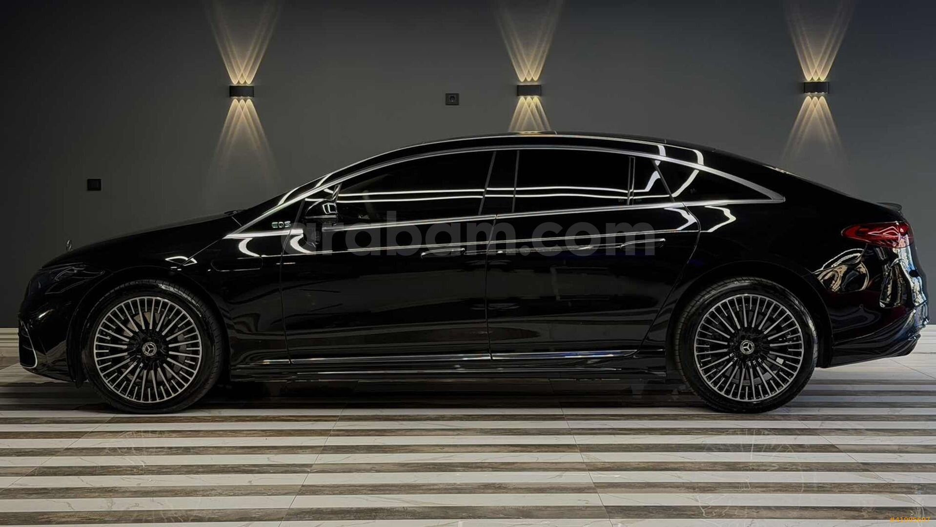 Galeriden Mercedes - Benz EQS 450+ 2025 Model Bursa 8.000 km Siyah 7