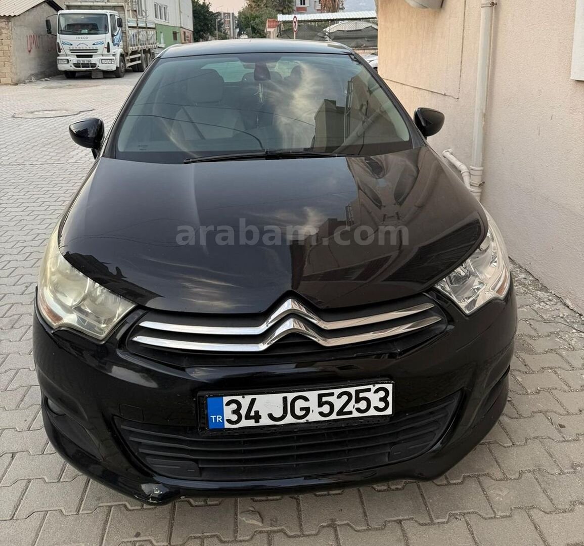 Galeriden Citroen C4 1.6 e-HDi Confort 2012 Model Hatay 200.000 km Siyah 1