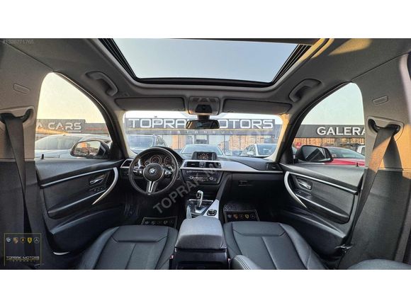 TOPRAK MOTORS İSTANBUL'DAN 2014 BMW 320İ ED TECHNO PLUS SUNROOF