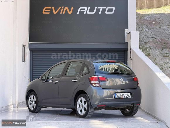 EVİN AUTO'DAN 2014 MODEL CİTROEN C3 OTOMATİK 136 BİNKM CAM TAVAN