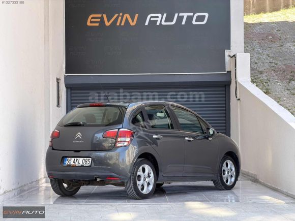 EVİN AUTO'DAN 2014 MODEL CİTROEN C3 OTOMATİK 136 BİNKM CAM TAVAN