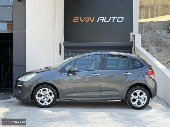 EVİN AUTO'DAN 2014 MODEL CİTROEN C3 OTOMATİK 136 BİNKM CAM TAVAN
