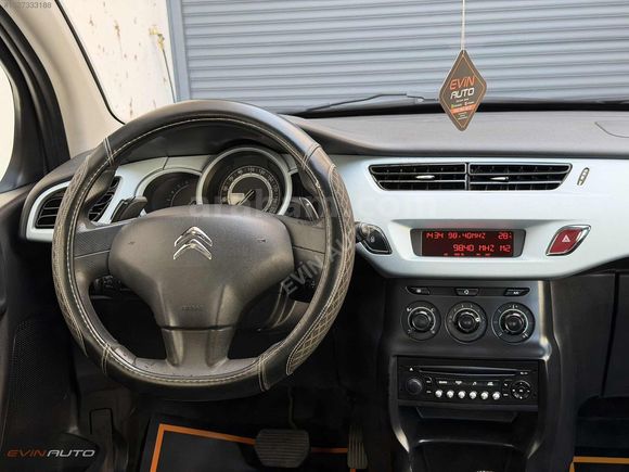 EVİN AUTO'DAN 2014 MODEL CİTROEN C3 OTOMATİK 136 BİNKM CAM TAVAN
