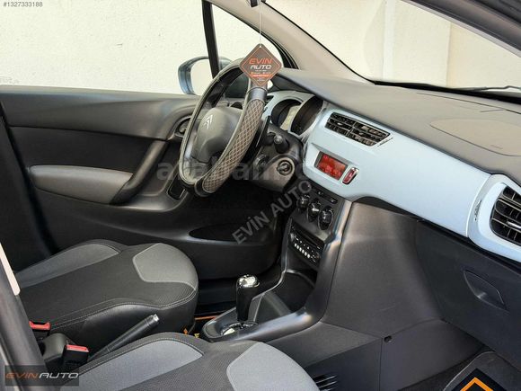 EVİN AUTO'DAN 2014 MODEL CİTROEN C3 OTOMATİK 136 BİNKM CAM TAVAN