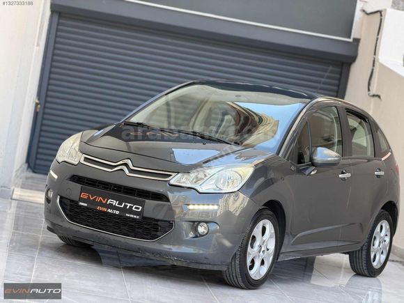 EVİN AUTO'DAN 2014 MODEL CİTROEN C3 OTOMATİK 136 BİNKM CAM TAVAN