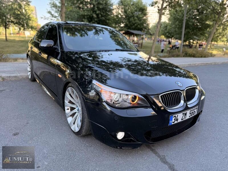 Galeriden BMW 5 Serisi 520d Standart 2008 Model İstanbul 400.000 km Siyah