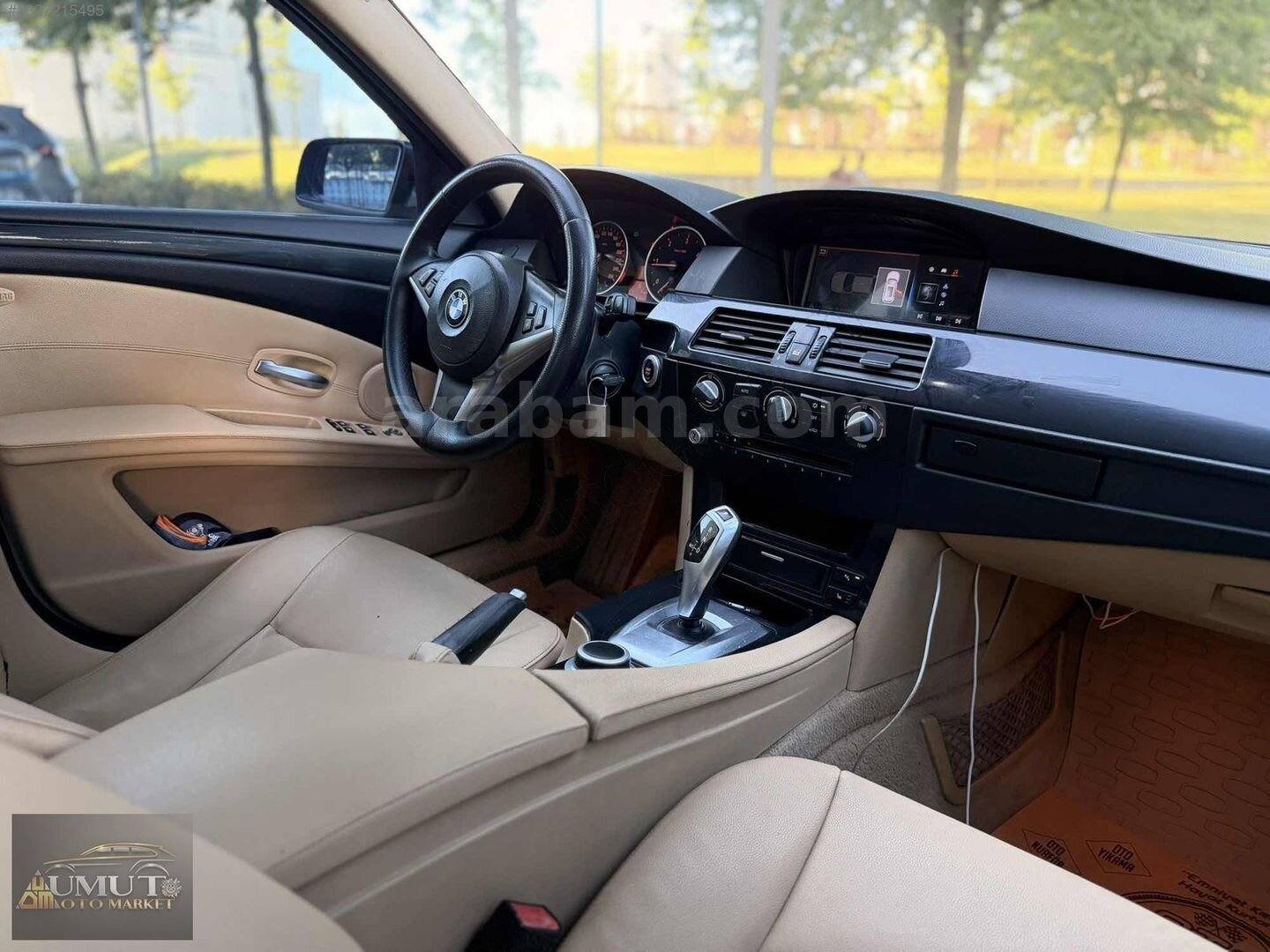 Galeriden BMW 5 Serisi 520d Standart 2008 Model İstanbul 400.000 km Siyah 2