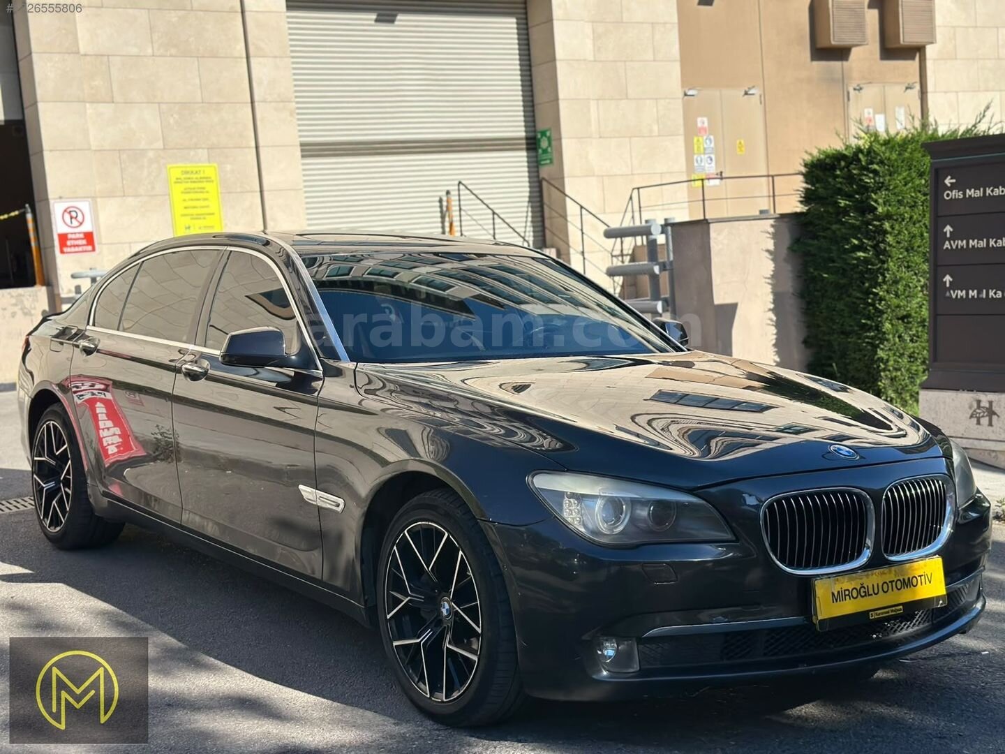 Galeriden BMW 7 Serisi 730d Long Exclusive 2012 Model İstanbul 294.460 km Siyah 4