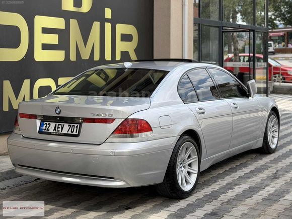 2004 BMW 740d TRAMERSİZ SINIF TEMİZLİKTE EMSALİZ