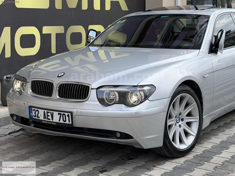 Galeriden BMW 7 Serisi 740d 2004 Model Isparta 410.000 km Gri