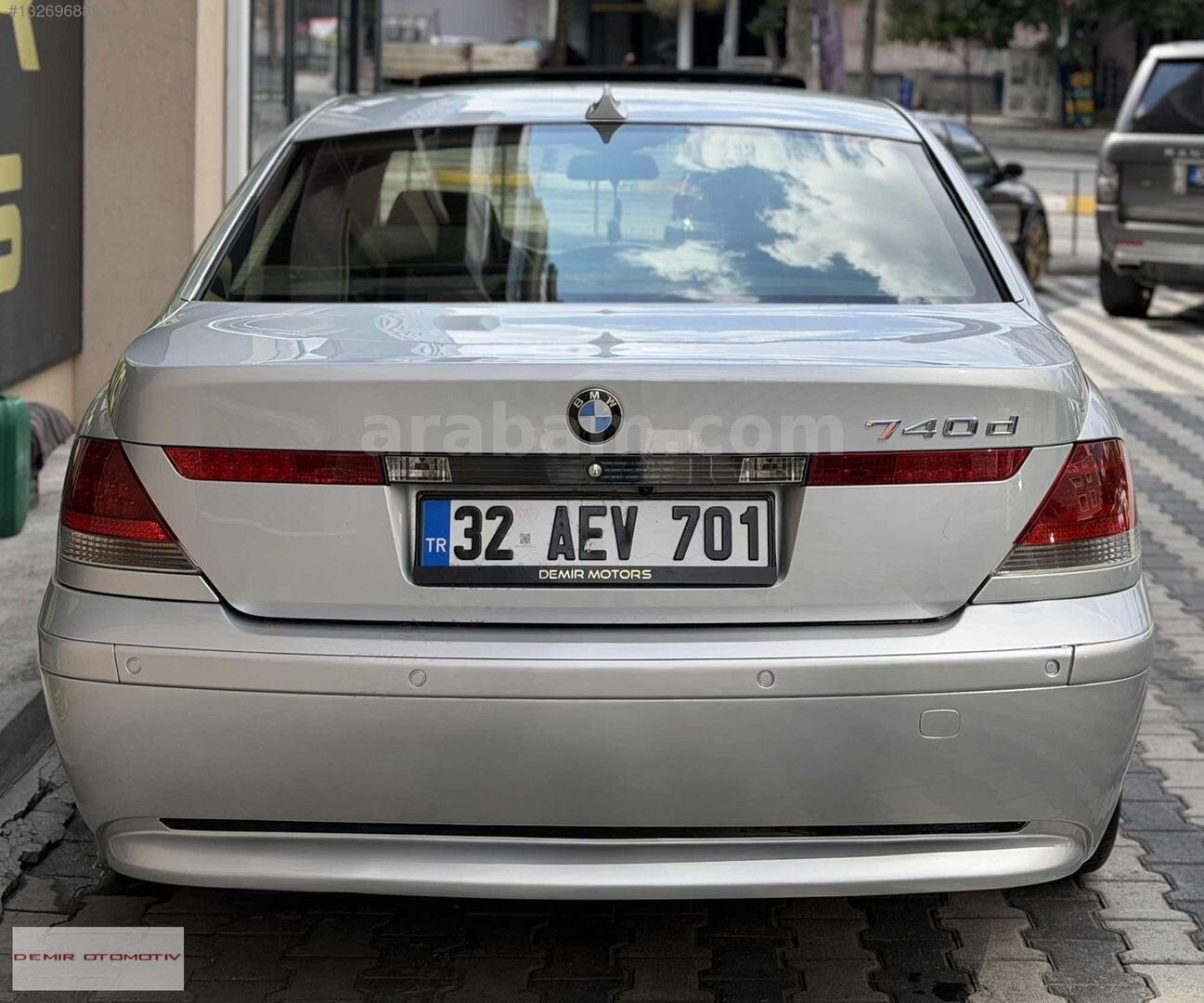 Galeriden BMW 7 Serisi 740d 2004 Model Isparta 410.000 km Gri 7