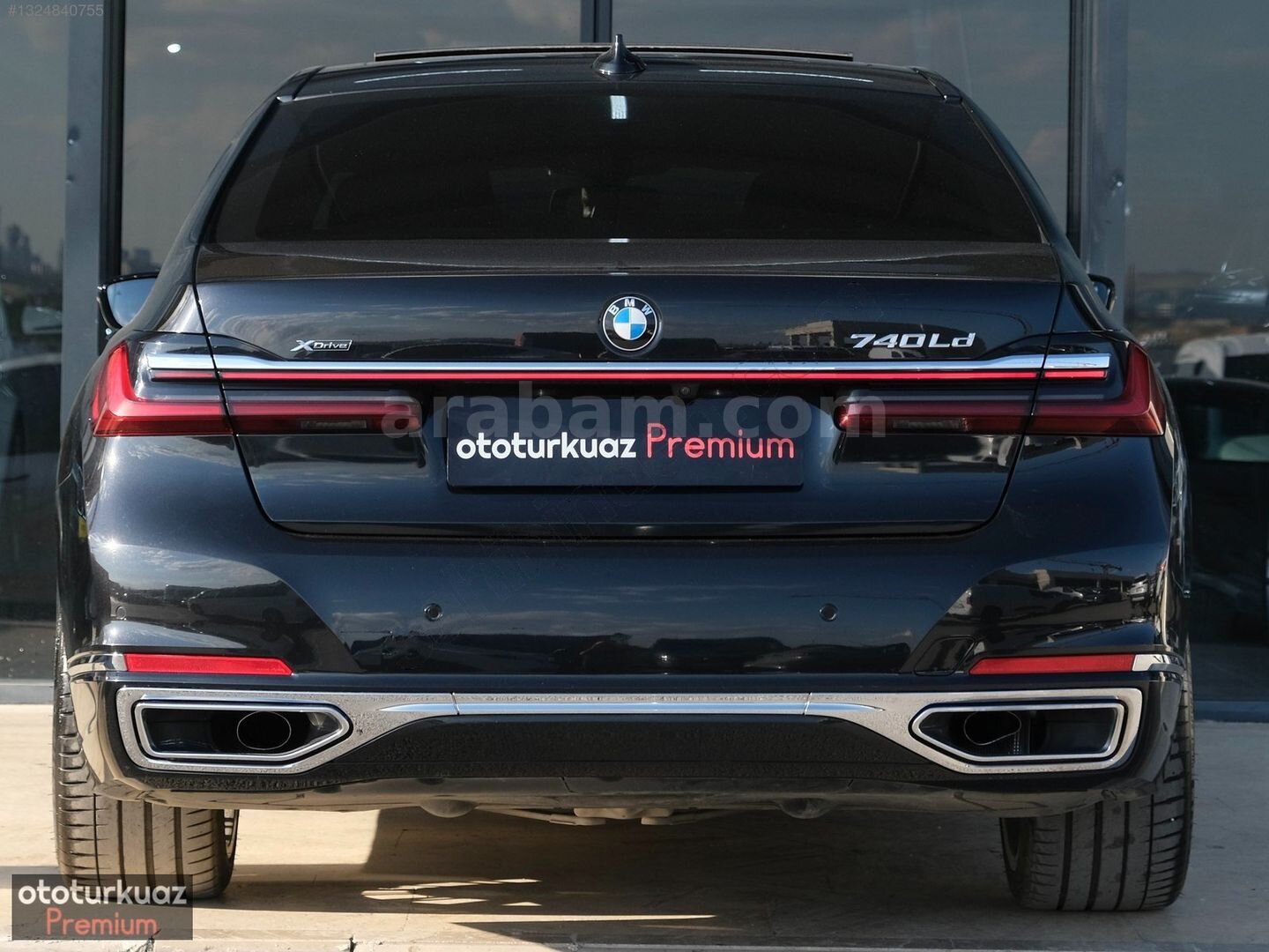 Galeriden BMW 7 Serisi 740d xDrive Long Pure Excellence 2020 Model Ankara 168.000 km Siyah 5