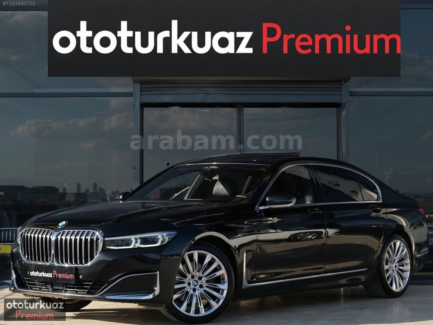 Galeriden BMW 7 Serisi 740d xDrive Long Pure Excellence 2020 Model Ankara 168.000 km Siyah 1