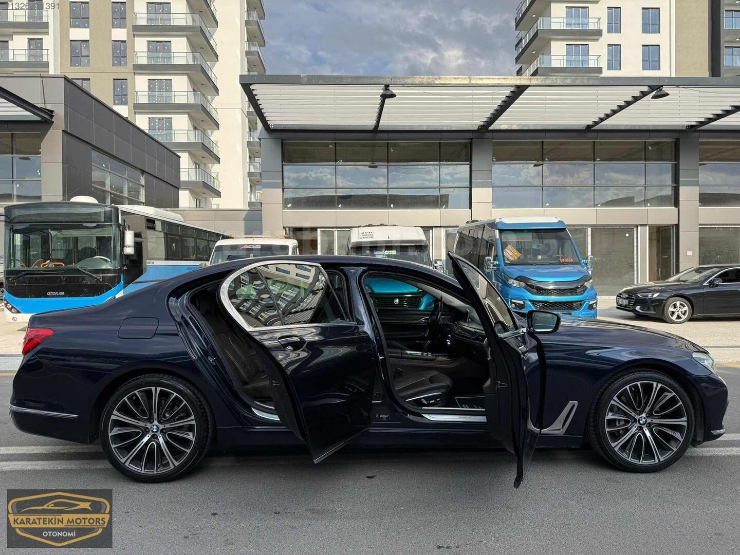 Galeriden BMW 7 Serisi 730i Long Pure Excellence 2016 Model Ankara 229.900 km Lacivert 6
