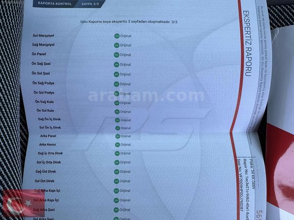Hatasız km:235 binde
