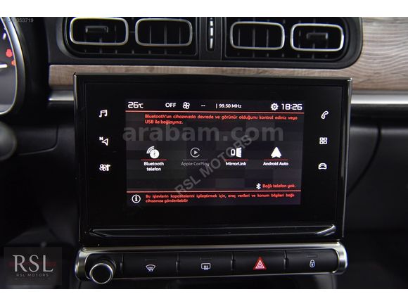 RSL MOTORS'DAN 2020 MODEL CITROEN C3 SHINE MAKYAJLI DEĞİŞENSİZ