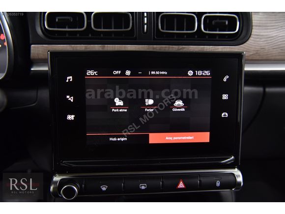 RSL MOTORS'DAN 2020 MODEL CITROEN C3 SHINE MAKYAJLI DEĞİŞENSİZ