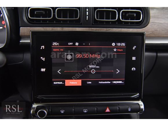 RSL MOTORS'DAN 2020 MODEL CITROEN C3 SHINE MAKYAJLI DEĞİŞENSİZ