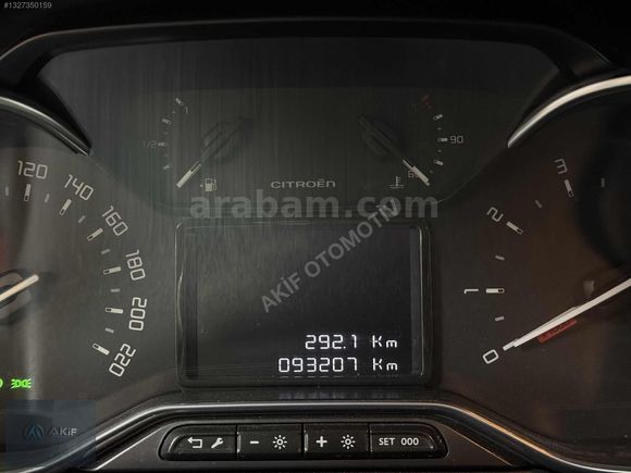 AKİF OTOMOTİV'DEN C3 1.2PURETECH S&S SHİNE ÇİFT RENK+93'KM++