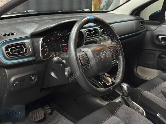 AKİF OTOMOTİV'DEN C3 1.2PURETECH S&S SHİNE ÇİFT RENK+93'KM++