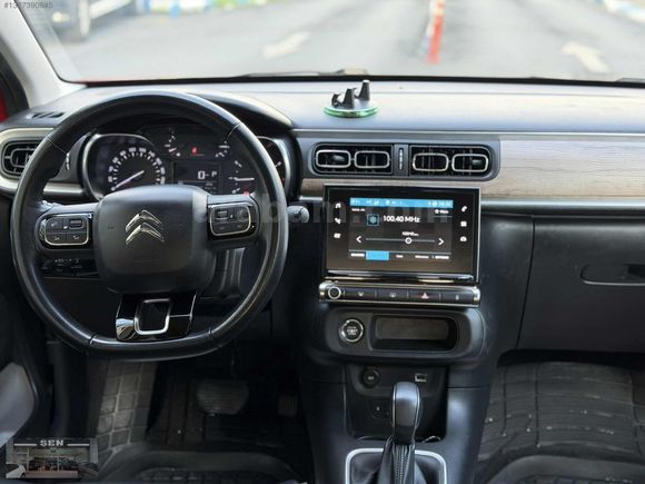 2020 C3 1.2 PURETECH SHİNE 56'BİN KM K.ISITMA+KÖR NKTA+ŞERİT TKP