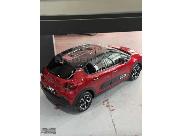 2020 C3 1.2 PURETECH SHİNE 56'BİN KM K.ISITMA+KÖR NKTA+ŞERİT TKP