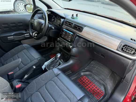 2020 C3 1.2 PURETECH SHİNE 56'BİN KM K.ISITMA+KÖR NKTA+ŞERİT TKP