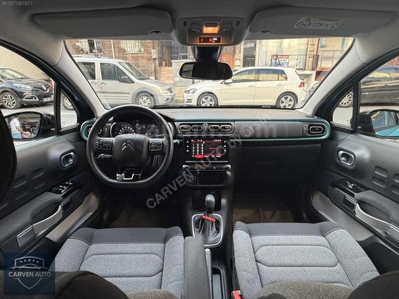 CARVEN AUTO'DAN 2021 CITROEN C3 1.2 SHINE BOLD EAT 6 HATASIZ