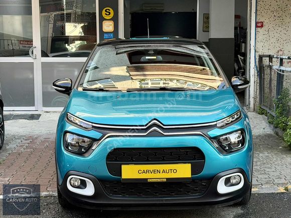CARVEN AUTO'DAN 2021 CITROEN C3 1.2 SHINE BOLD EAT 6 HATASIZ