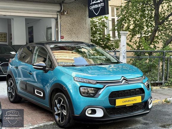 CARVEN AUTO'DAN 2021 CITROEN C3 1.2 SHINE BOLD EAT 6 HATASIZ