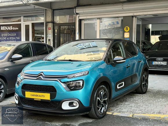 CARVEN AUTO'DAN 2021 CITROEN C3 1.2 SHINE BOLD EAT 6 HATASIZ