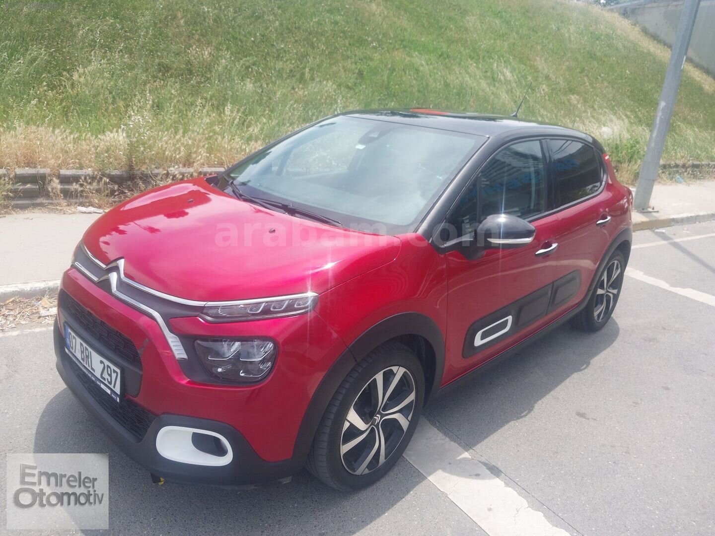Galeriden Citroen C3 1.2 PureTech Shine 2024 Model İstanbul 58.000 km Kırmızı 6