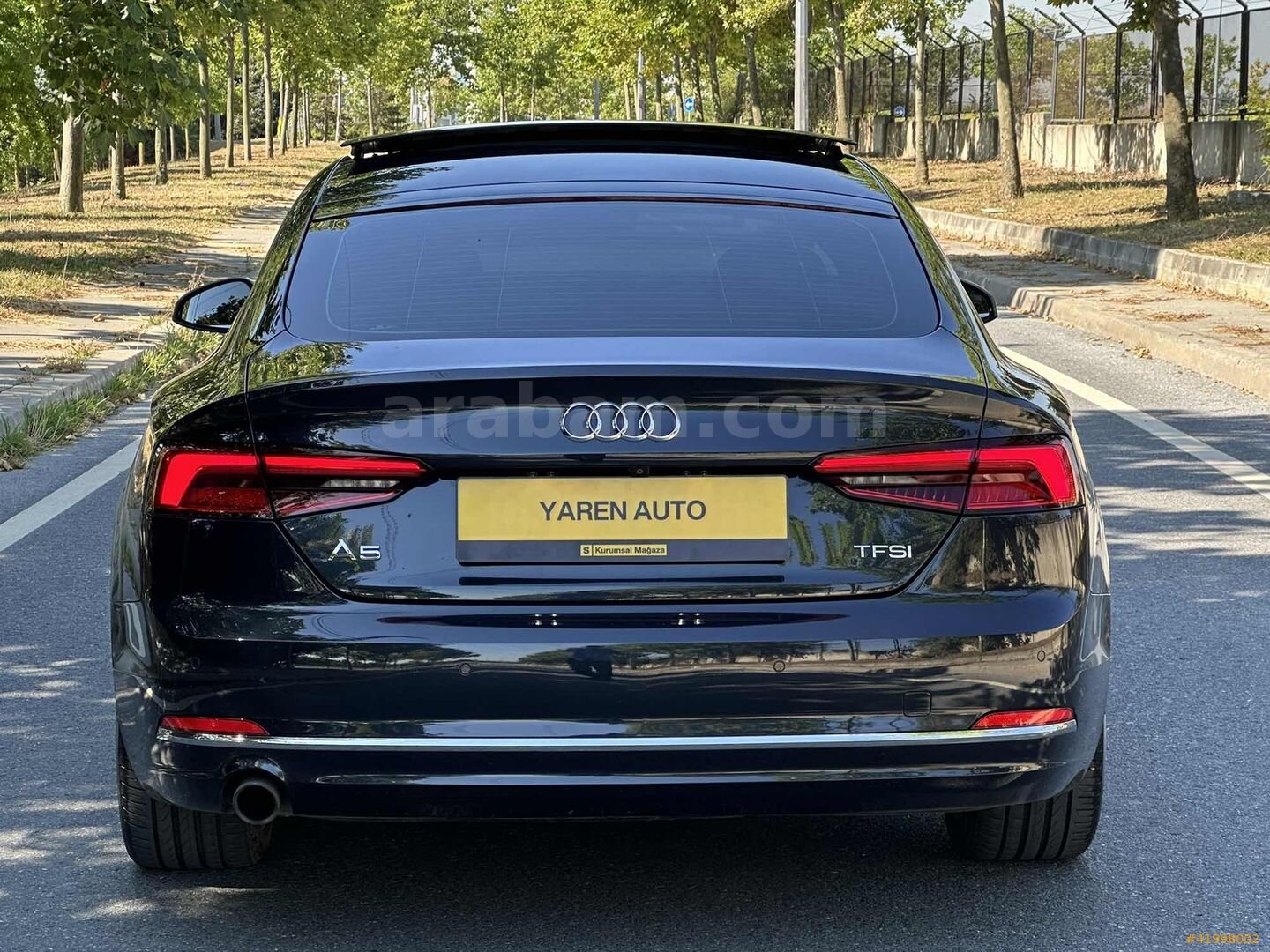 Galeriden Audi A5 Sportback 1.4 TFSI Design 2017 Model İstanbul 245.000 km Siyah 6