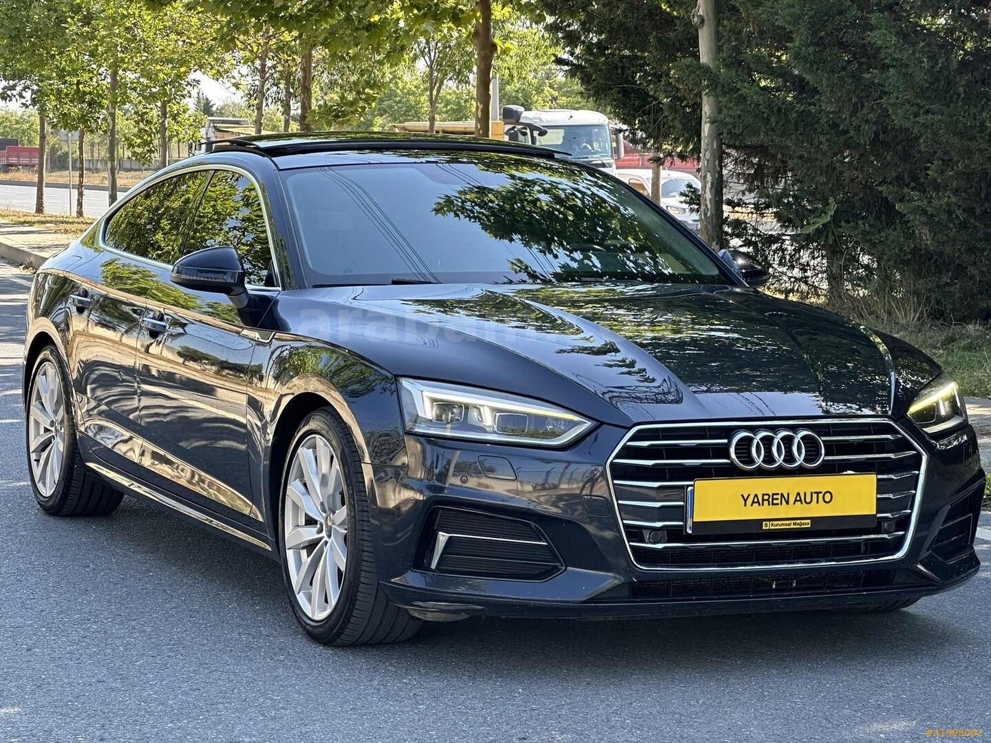 Galeriden Audi A5 Sportback 1.4 TFSI Design 2017 Model İstanbul 245.000 km Siyah 3