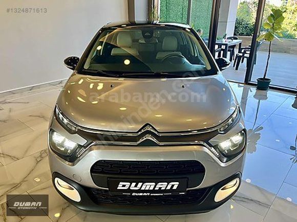 DUMAN'DAN 22.000 KM'DE 2024 MODEL CITROEN C3 1.2 P.TECH SHINE