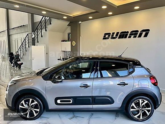 DUMAN'DAN 22.000 KM'DE 2024 MODEL CITROEN C3 1.2 P.TECH SHINE