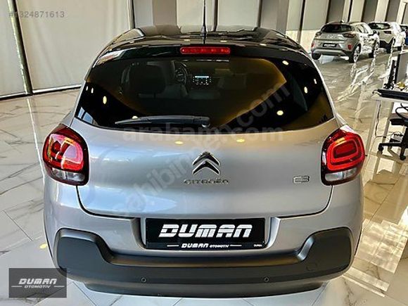 DUMAN'DAN 22.000 KM'DE 2024 MODEL CITROEN C3 1.2 P.TECH SHINE