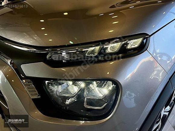 DUMAN'DAN 22.000 KM'DE 2024 MODEL CITROEN C3 1.2 P.TECH SHINE