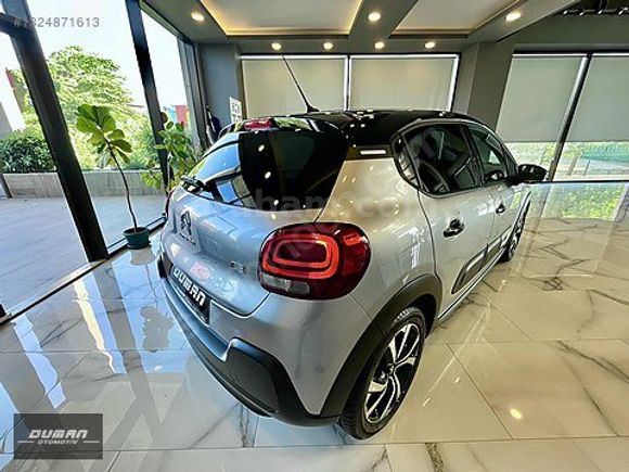 DUMAN'DAN 22.000 KM'DE 2024 MODEL CITROEN C3 1.2 P.TECH SHINE