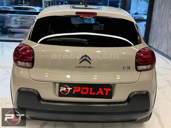 POLATTAN 2024 MODEL CITROEN C3 1.2 PURETECH SHİNE SENETLİ SATIŞ