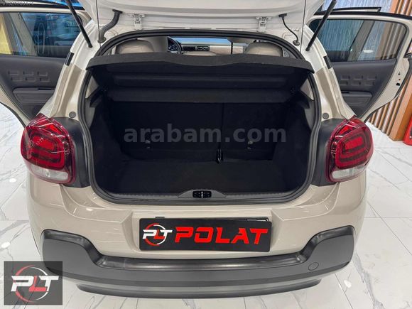 POLATTAN 2024 MODEL CITROEN C3 1.2 PURETECH SHİNE SENETLİ SATIŞ